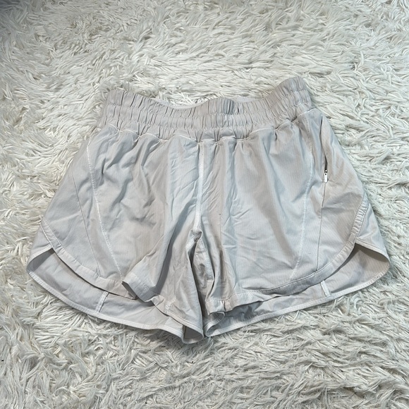 lululemon athletica Pants - Lululemon Track That Short *5" White